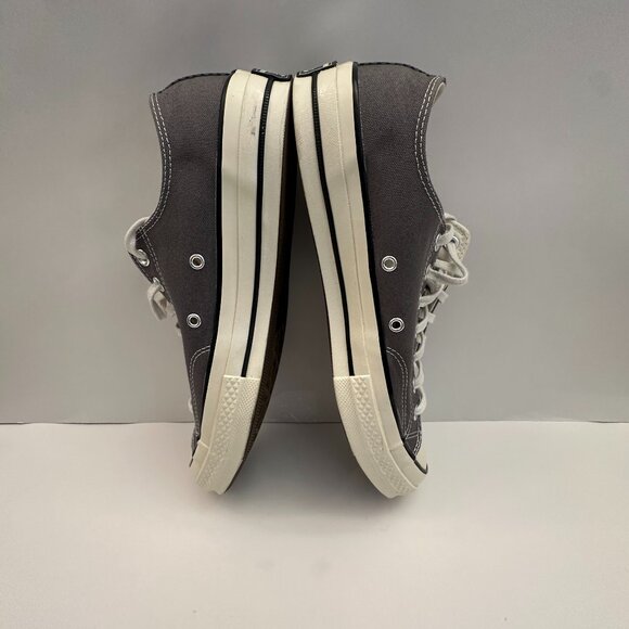 Converse Sneakers Chuck Taylor All Star Canvas, Men's Shoes Gray Size 10 - Picture 4 of 12